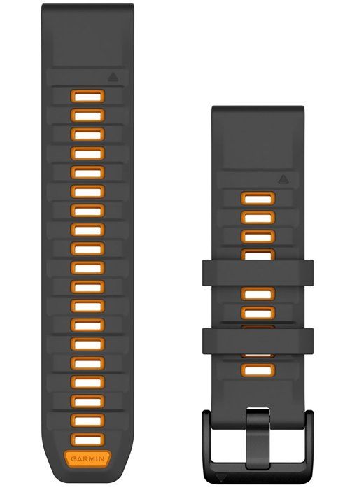 Bracelet de Montre - GARMIN - 010-13392-05 - Silicone - Noir - Mixte