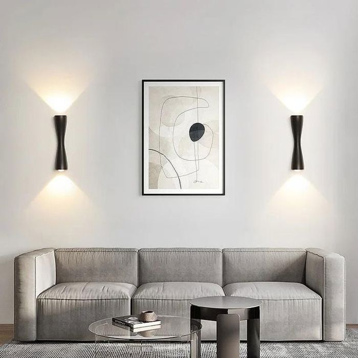 Applique Murale Simple - Éclairage Extérieur et Intérieur