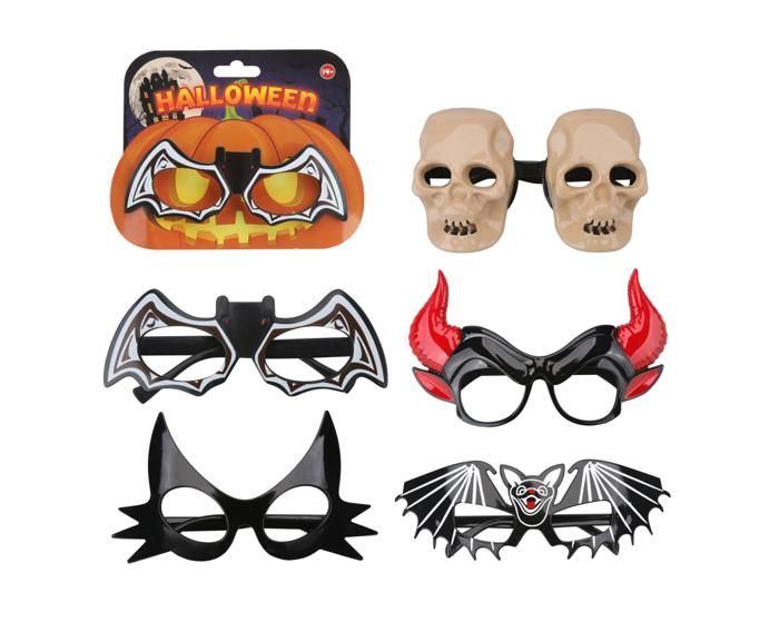 PARTY ADULT GLASSES HALLOWEEN DESIGN ASSORTIMENT