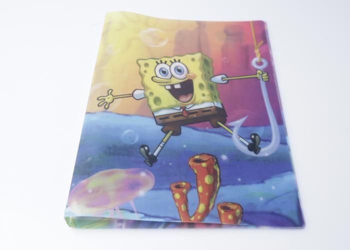 Classeur Cahier A4 2 cm Motif Spongebob