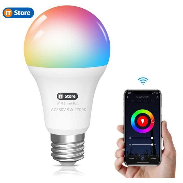 IT-Store WiFi Ampoules LED Couleur Intelligente