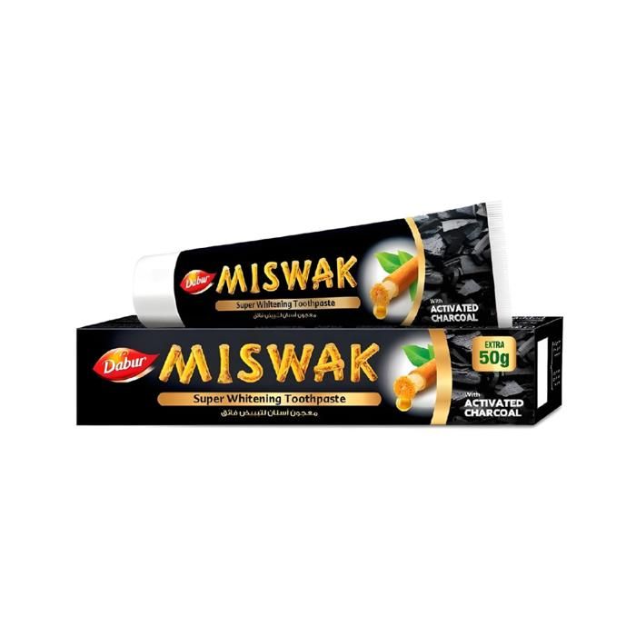 Dentifrice Miswak au charbon actif 170g