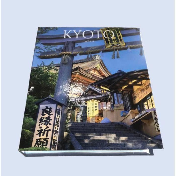 Boite décorative - AYA HOME - KYOTO - Faux livre - Bleu - Mixte