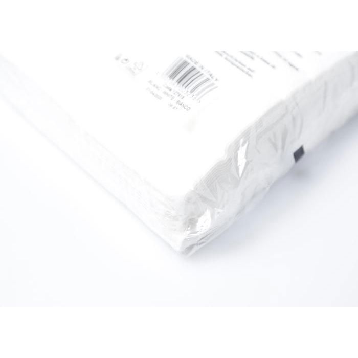 Serviettes en papier - Modus Vivendi - 30 pièces - Couleur blanche - 30x30 cm