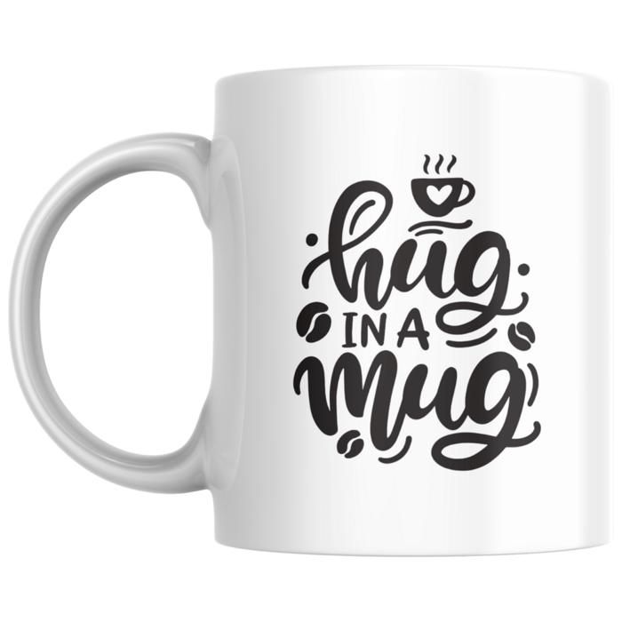 Tasse - Stylish 18 - Porcelaine - Cylindrique - Blanc - Compatible lave-vaisselle