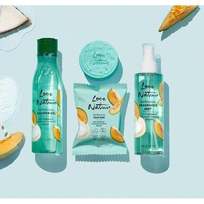 Pack Pour Le corps à l'eau de Noix de Coco et au Melon