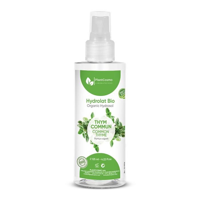Hydrolat - PLANTCOSMO LABORATOIRES - Thym Commun - 125 ml - Bio - Sans conservateur