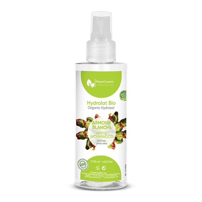 Hydrolat d'armoise blanche - PLANTCOSMO LABORATOIRES - 125 ml - Bio - Sans conservateur - Peaux sensibles