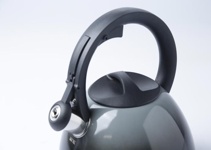 Bouilloire siffleuse - GENERIC - 2,8L - Inox - Dimensions: 20x20x23 cm - Pratique pour grandes quantités