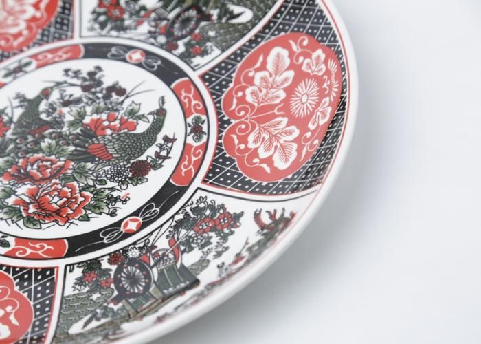 Assiette de Service - Taous - Porcelaine - 30cm - Blanc - Compatible lave-vaisselle