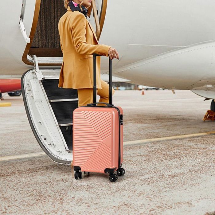 Valise Petite 55 cm Rose Gold - Polycarbonate