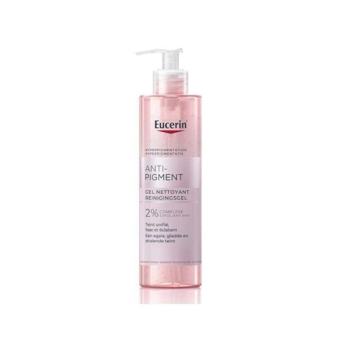 Gel Nettoyant Exfoliant Anti-Pigments - EUCERIN - 200 ml - AHA 2 % - Non gras - Sans parabène