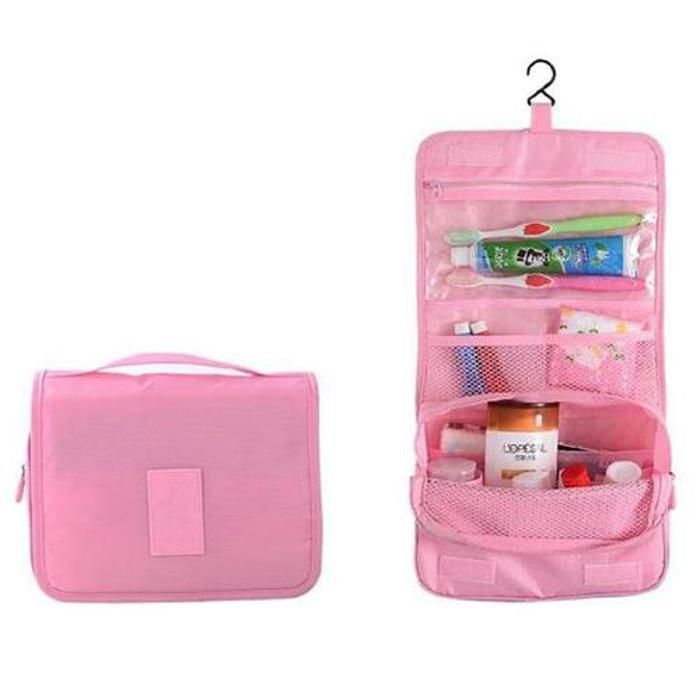 Trousse de Toilette Pour Rangement en Motif Rose