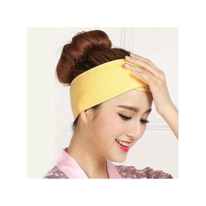 bande de cheveux facial réglable élastique maquillage Wrap Spa douche serviette maquillage