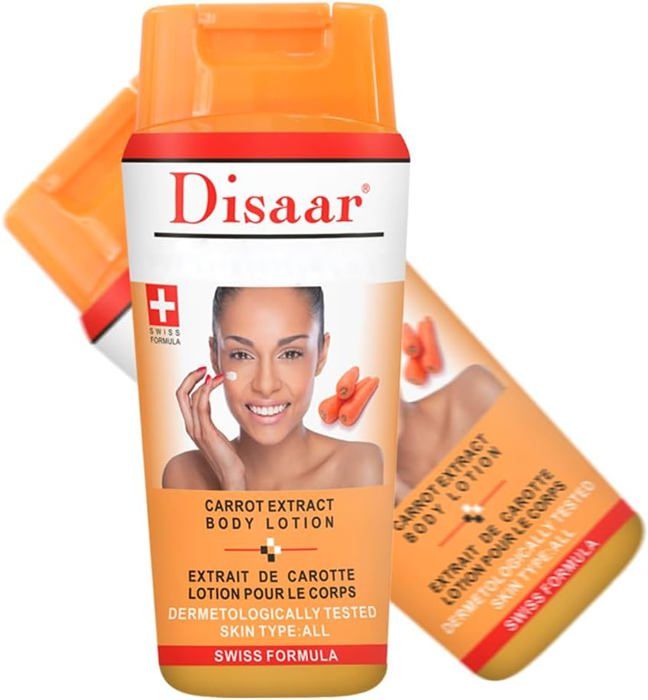 Crème éclaircissante DISAAR Visage Corps Jambes Genoux Private Swiss Formula Essense 250 ml (EXTRAIT DE CAROTTE)