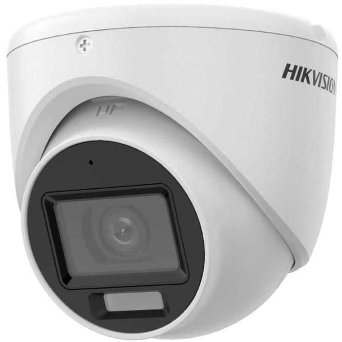 hikvision - 3K Smart Hybrid Light Indoor Fixed Turret Camera DS-2CE76K0T-EXLMF