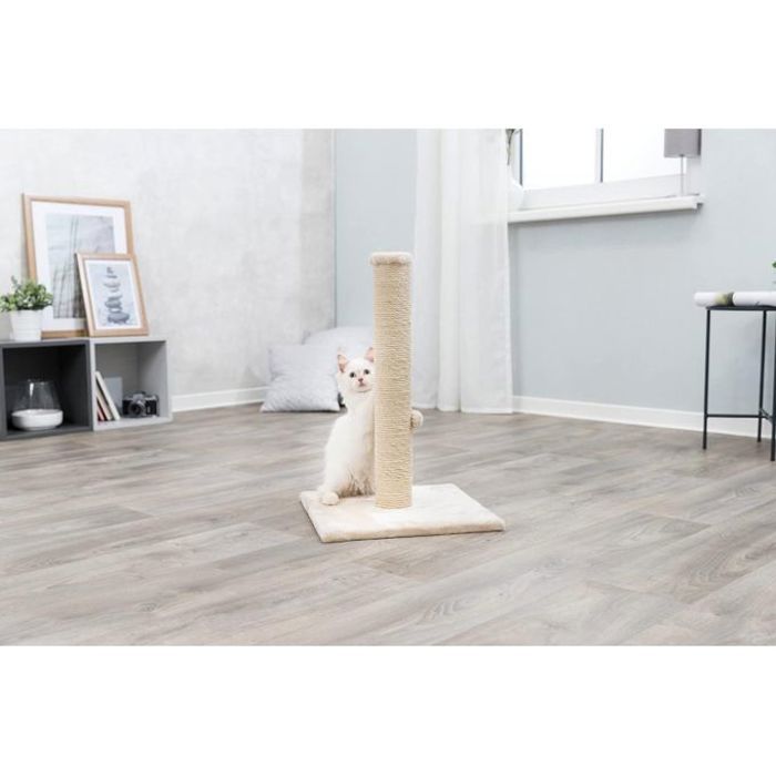Arbre à chat - Trixie - Parla - 62 cm - Beige - Tissu et Bois