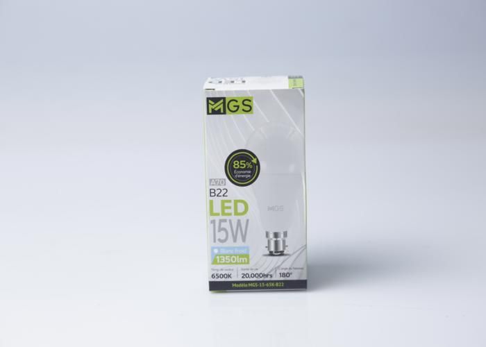 AMPOULE LED TP-13 BLANC -15W B22 MGS