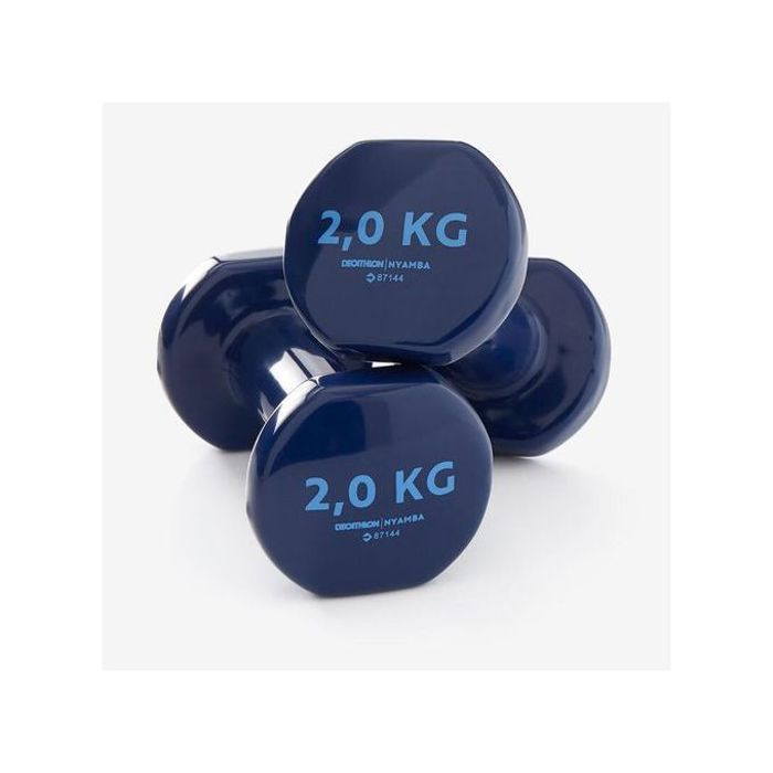 Haltères Tonedumbell 4 kg (2 x 2 kg) - Bleu