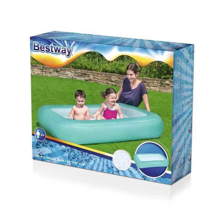 Piscine Gonflable Bestway Enfants 165x104x25cm - Ballon
