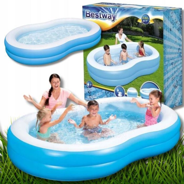 Piscine Gonflable Bestway - Enfants - Activités Plein Air - Bleu