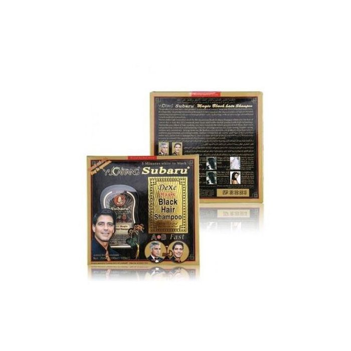 Subaru Magic Black Hair Shampoo - 200ml + 200ml - Teinture Cheveux