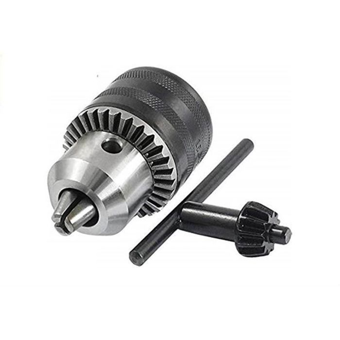 Mandrin de Perceuse avec Clé - 1.5-13mm - Acier Inoxydable