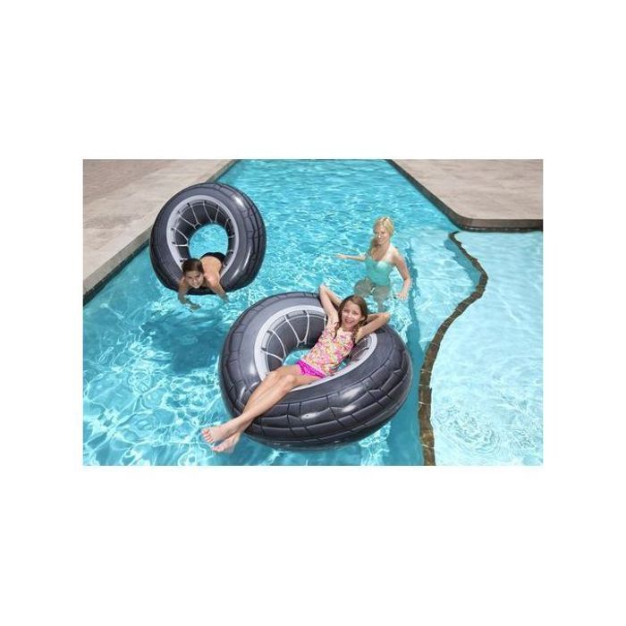 Bouée Gonflable en Forme de Pneu - Bestway (Ø119cm)