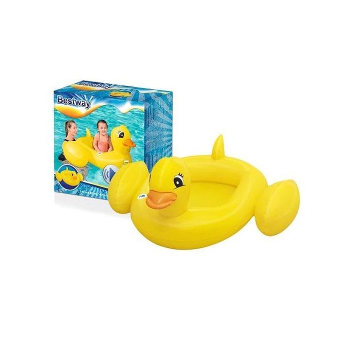 Canard Gonflable Bestway - 102 cm x 99 cm - Sons Réalistes