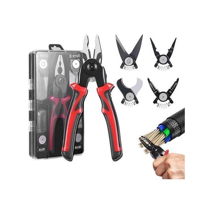 Pince Multifonctionnelle 5 en 1 - Acier Inoxydable