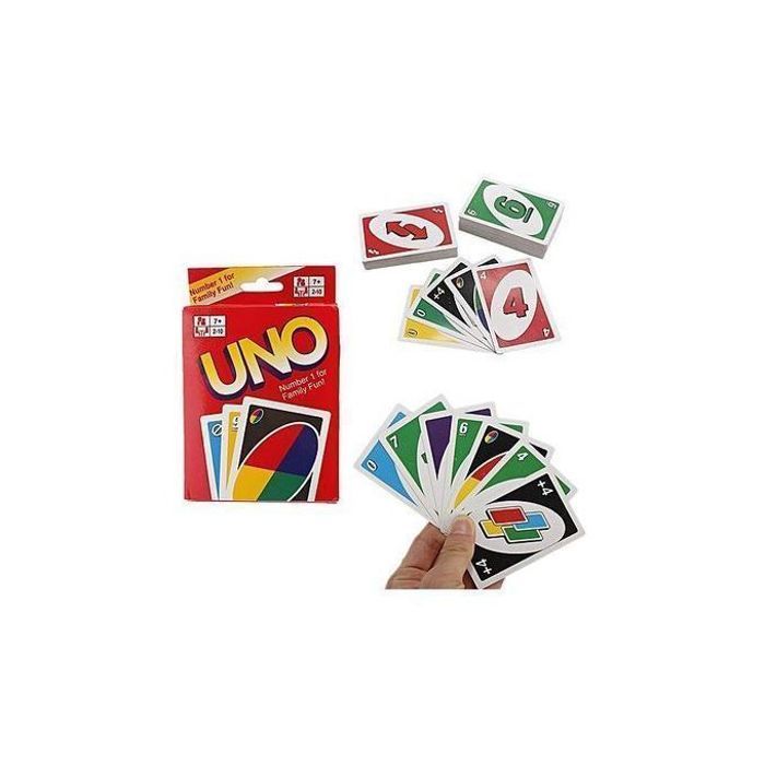 Jeu de Cartes UNO - Classique & Complet (108 Cartes)