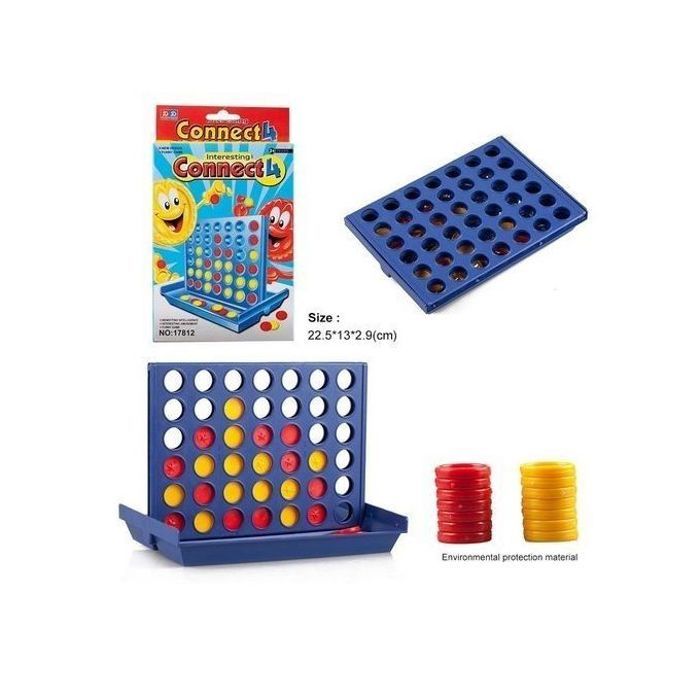 Jeu Puissance 4 - Connect 4 - Bleu