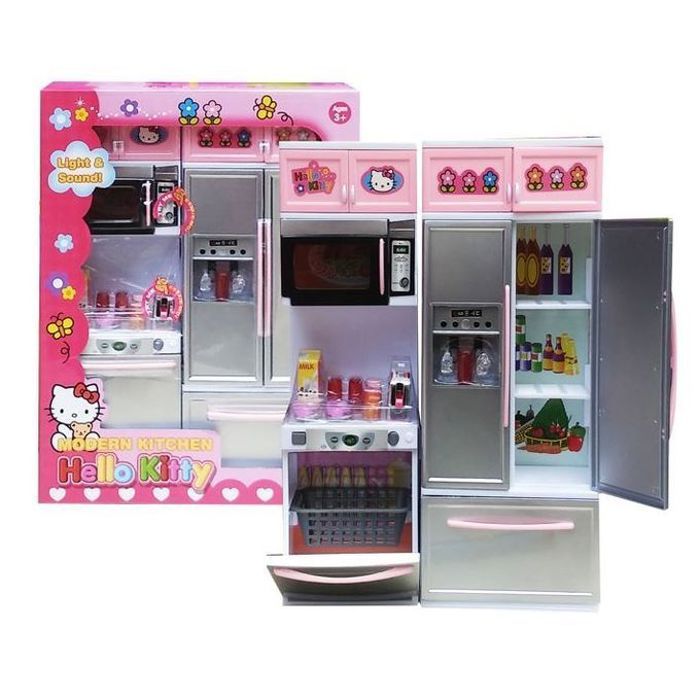 Jeu de Cuisine Moderne Filles - Lumière & Son - Hello Kitty