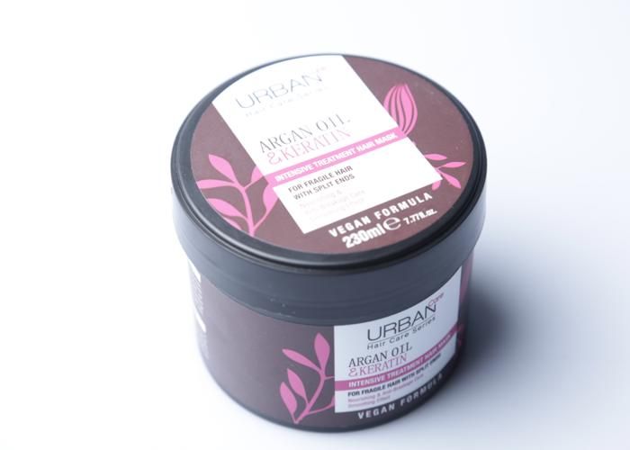 MASQUE CAPILLAIRE INTENSIF ARGAN & KÉRATIN URBAN CARE