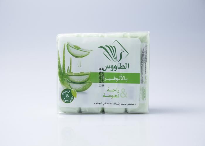 Savon Solide Taous Aloe Vera – Lot de 4 x 120g