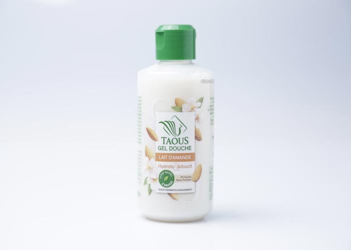 Gel Douche - Taous - Lait Amande - 250ml - Non comédogène - Pour tous types de peau