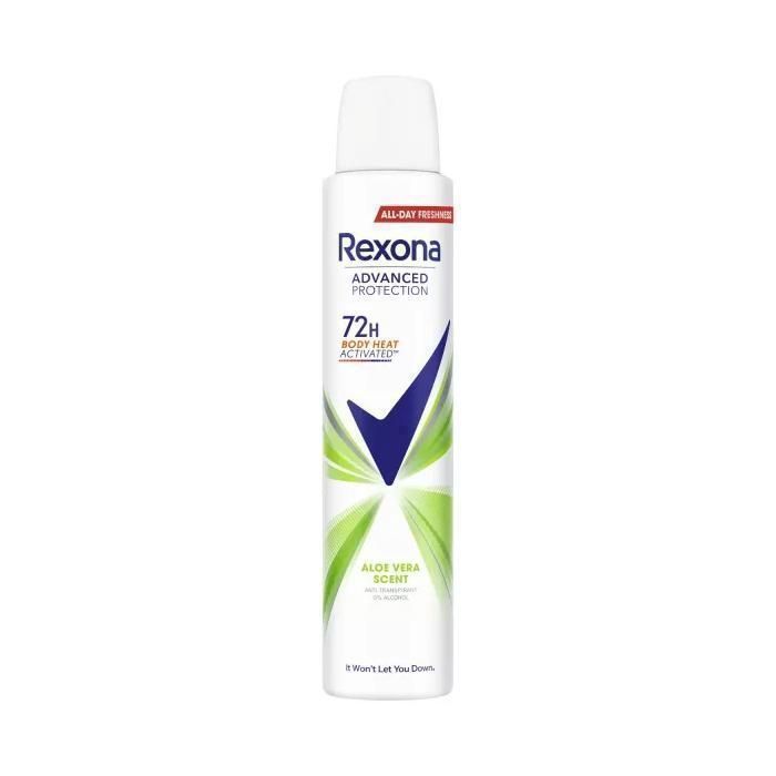 Déodorant - REXONA - Femme - Aloe Vera - 200ml - Sans alcool