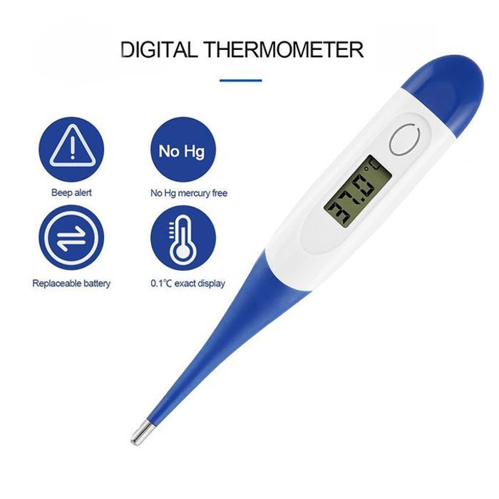 Thermomètre numérique souple et confort pour enfant et adult