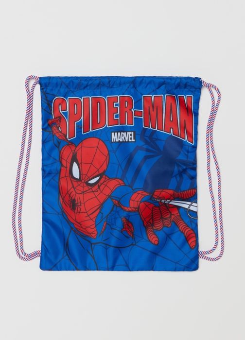Sac à dos Sack avec imprimé Spider-Man-BLEU