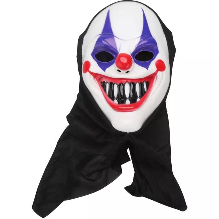 ONE TWO FUN-Masque adulte Halloween avec capuche