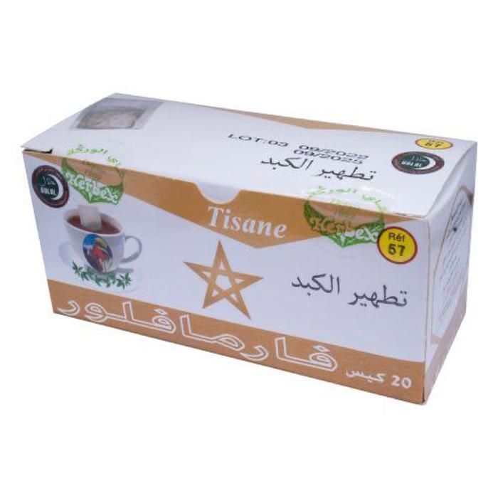 Tisane Pour Dépuratif Foie - 20 Sachets