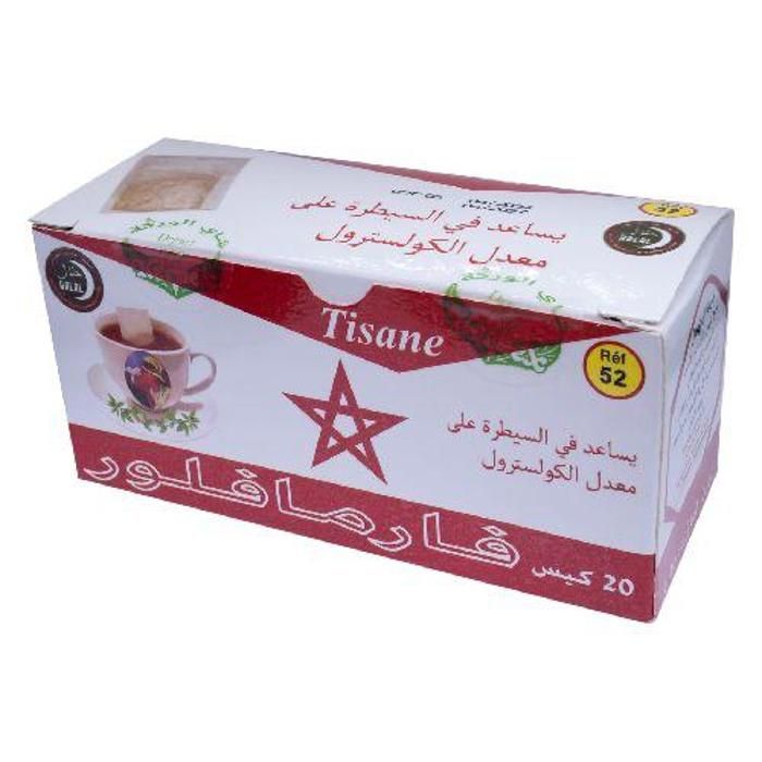 Tisane D'Aide à Maitriser le Taux de Cholestérol - 20 Sachets