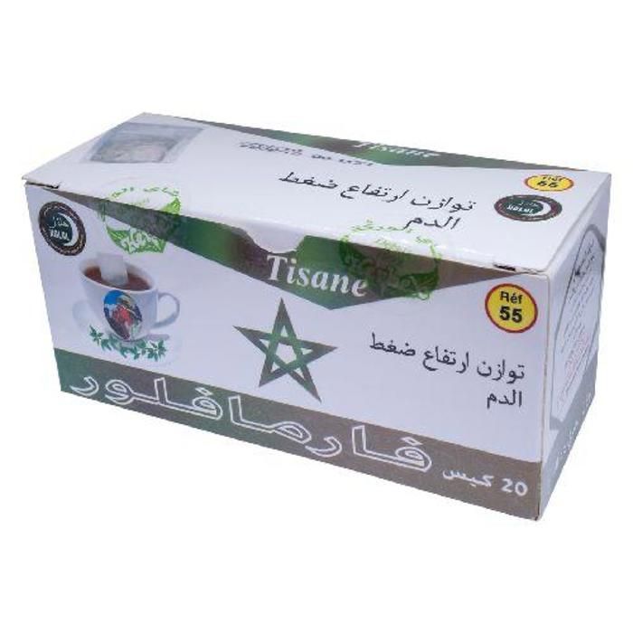 Tisane Pour Equilibre de la Pression Artérielle Elevé - 20 Sachets