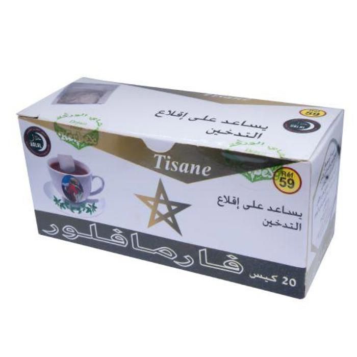 Tisane Vous Aide à Arrêter de Fumer - 20 Sachets