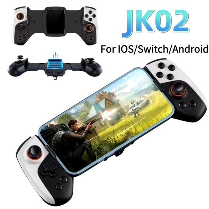 Manette de jeu télescopique 2 en 1