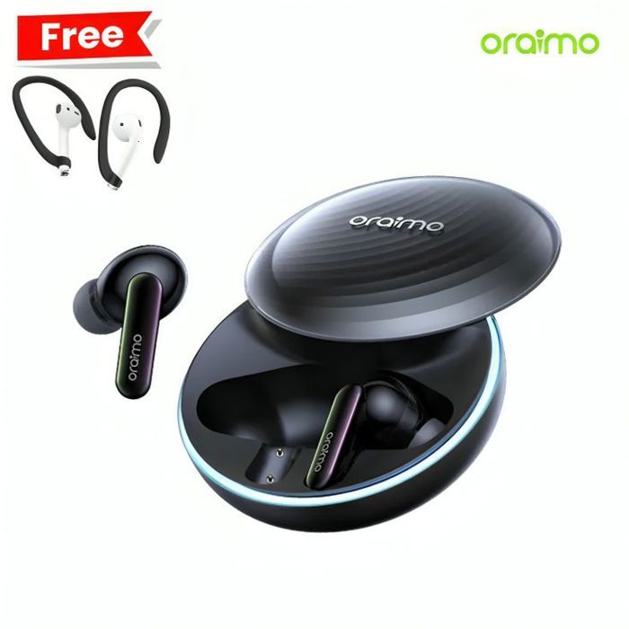 Ecouteurs sans fil - Oraimo - SpaceBuds OTW-630 - Réduction de bruit 50 dB - Autonomie 11 h - Étanchéité IPX4