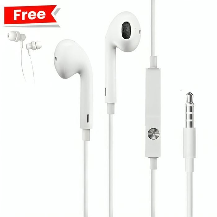 Ecouteurs Jack Deep Bass DS-900 Son Puissant + Deuxieme écouteur heavy bass GRATUIT