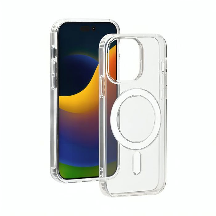 Coque iPhone 13 PRO Magnétique Crystal Clear Transparente compatible avec MagSafe