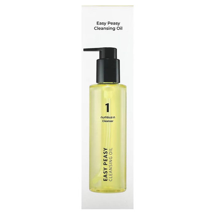 Huile Nettoyante - Numbuzin - Easy Peasy Cleansing - 200ml - Sans parfum - Pour tous types de peau