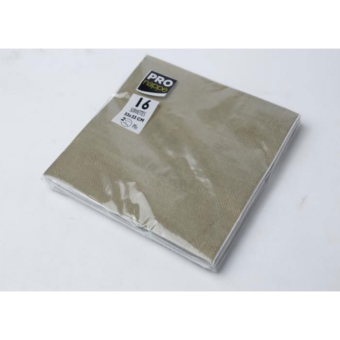 Serviettes en ouate - 33x33 cm - Douces - Absorbantes - Lavables